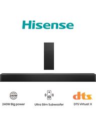 Hisense HS2100 altavoz soundbar Negro 2.1 canales 240 W